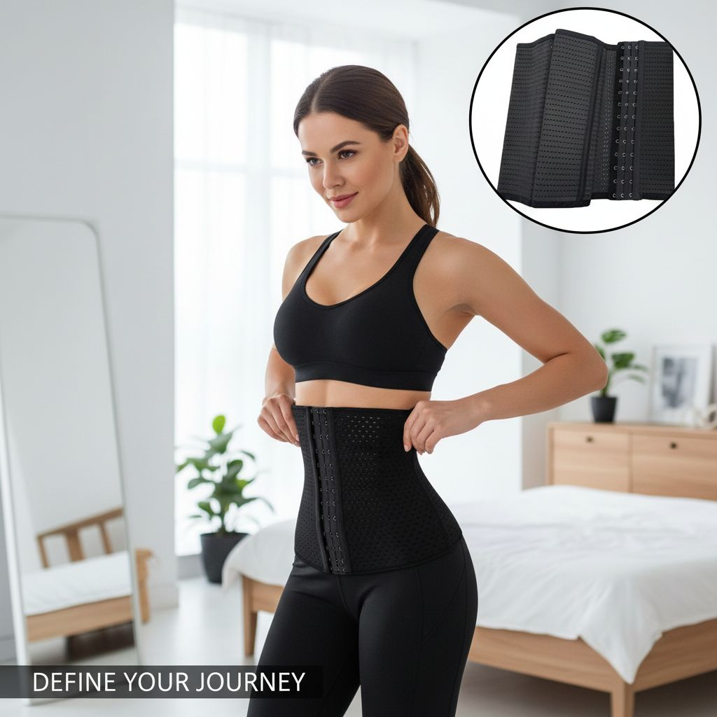 Abdomen Waistband Shaper - Medium / Black