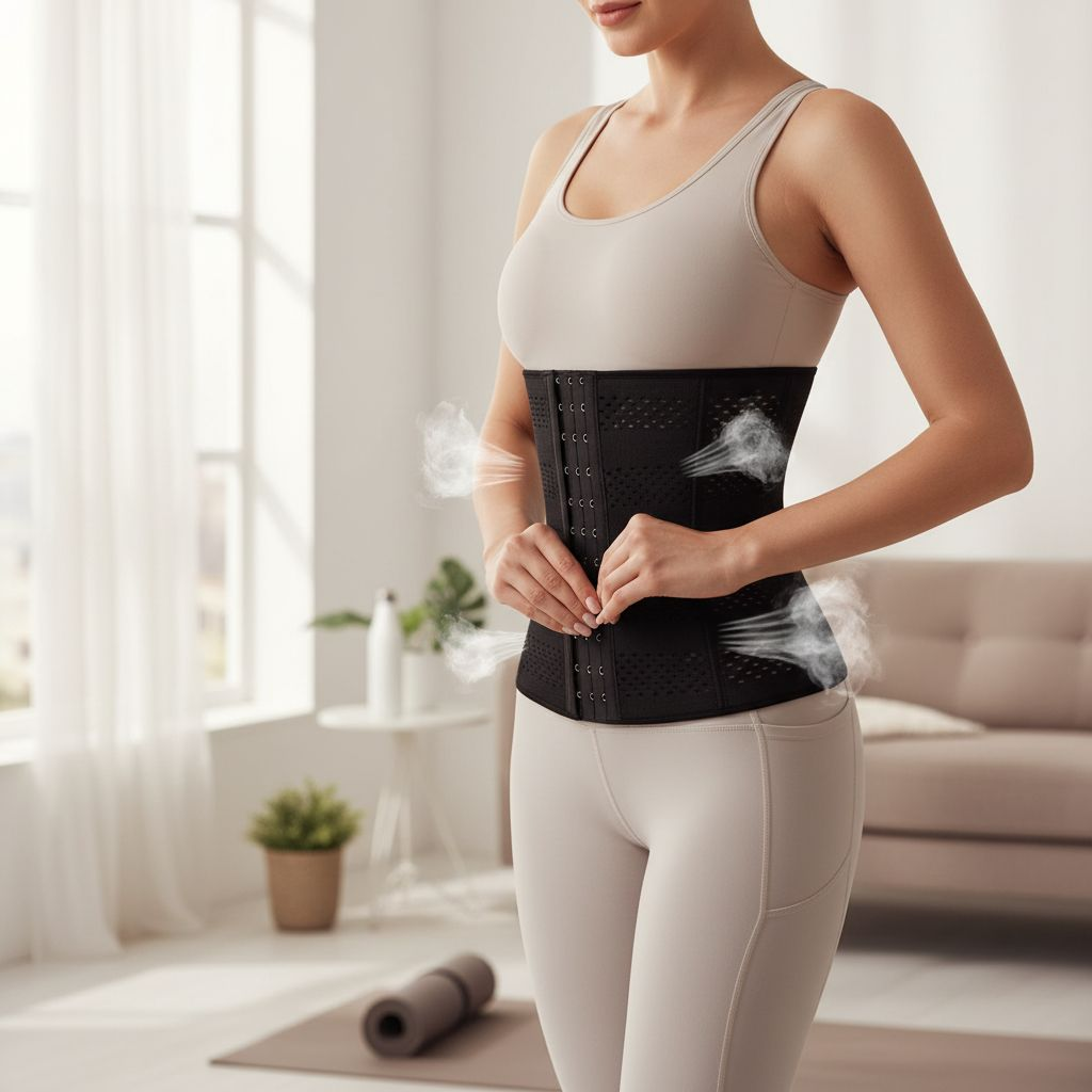 Abdomen Waistband Shaper - Small / Black